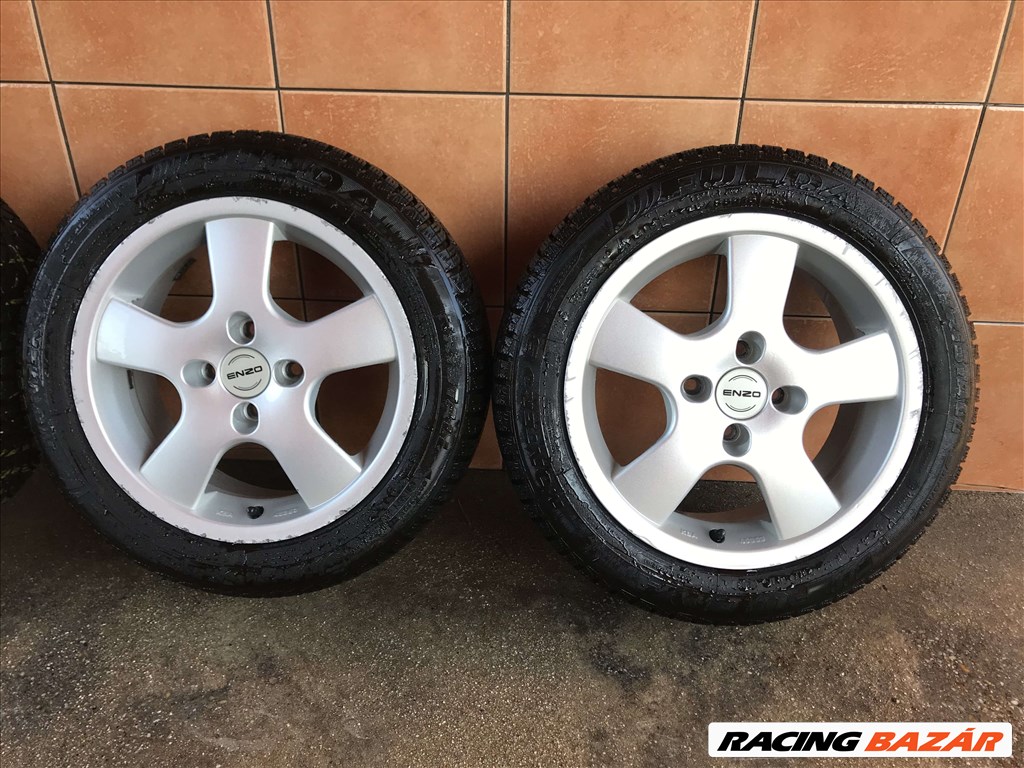  ENZO 15" ALUFELNI 4X100 TÉLI 185/55R15 GUMIVAL OLCSÓN!!!! 4. kép