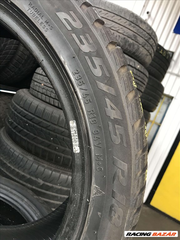 Pirelli Sottozero 3 Seal Inside 235/45 R18 94V 6mm-es téligumi pár (2db) eladó 5. kép