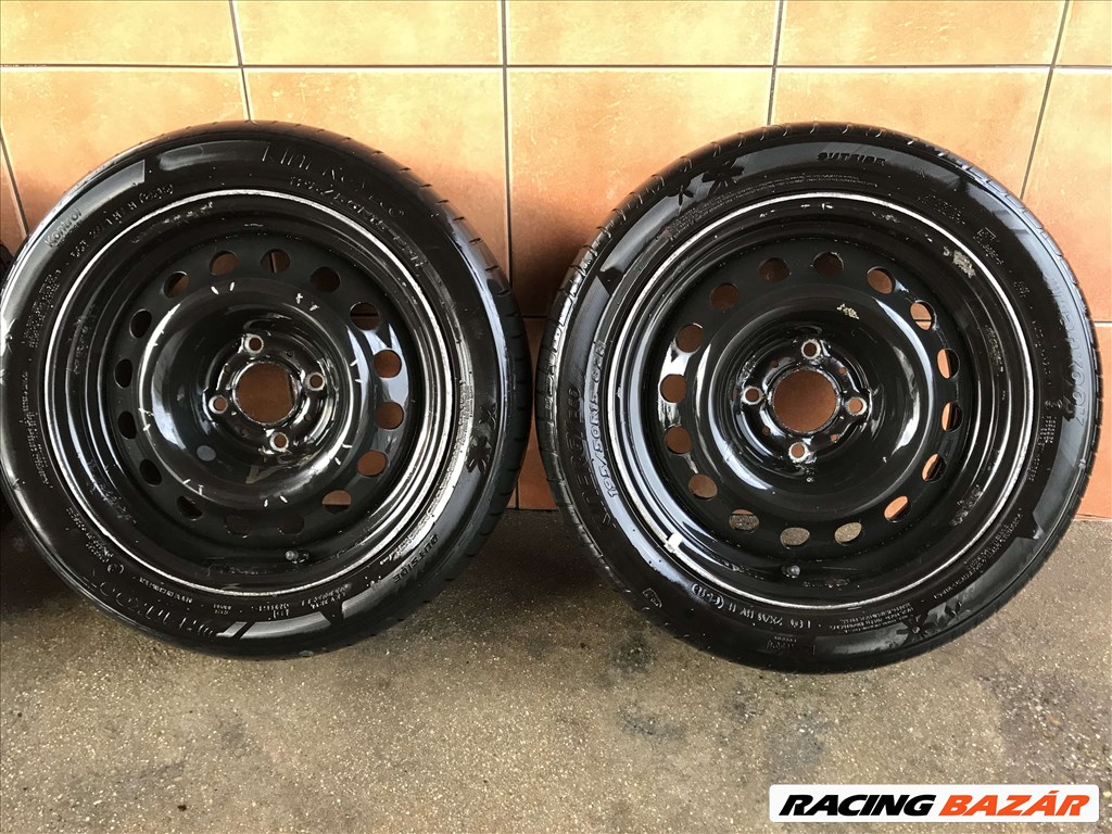  PEUGEOT 15" ALUFELNI 4X108 NYÁRI 195/50R15 GUMIVAL OLCSÓN!!! 3. kép