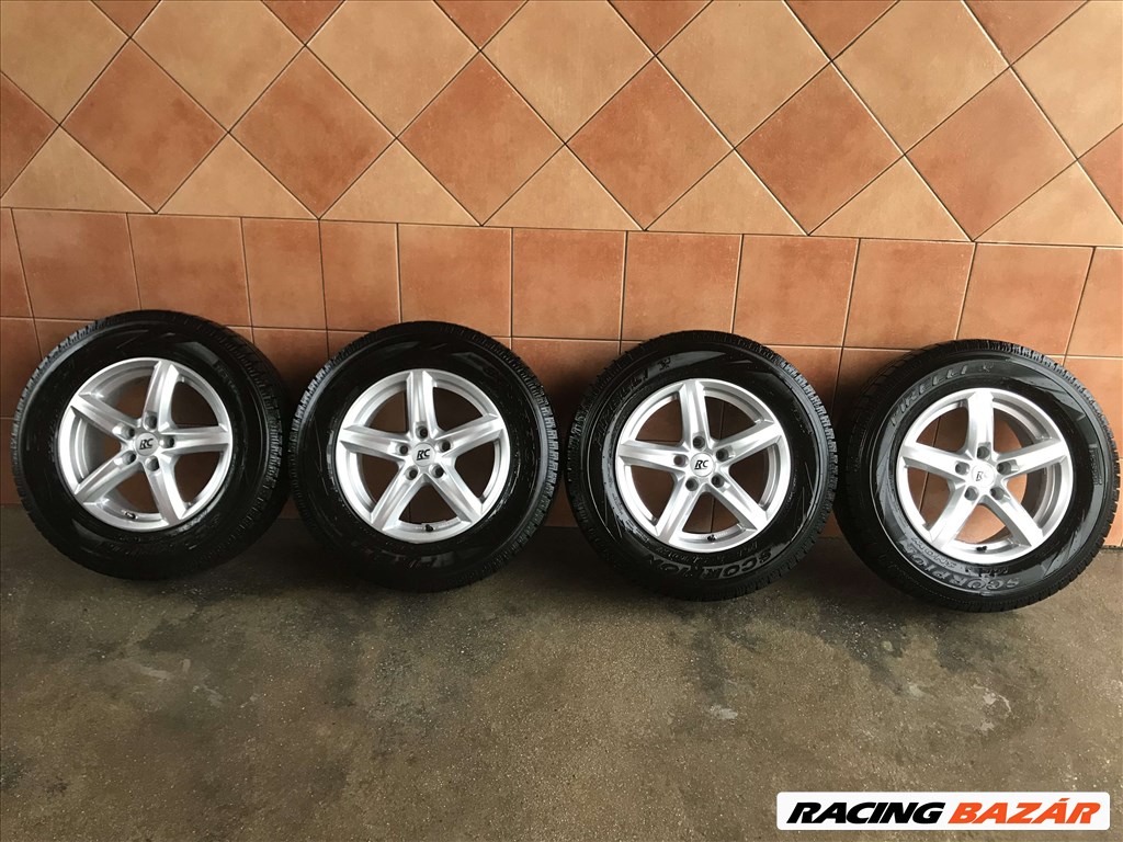  RC 16" ALUFELNI 5X114,3 TÉLI 215/65R16 GUMIVAL OLCSÓN!!!!!!!!! 1. kép