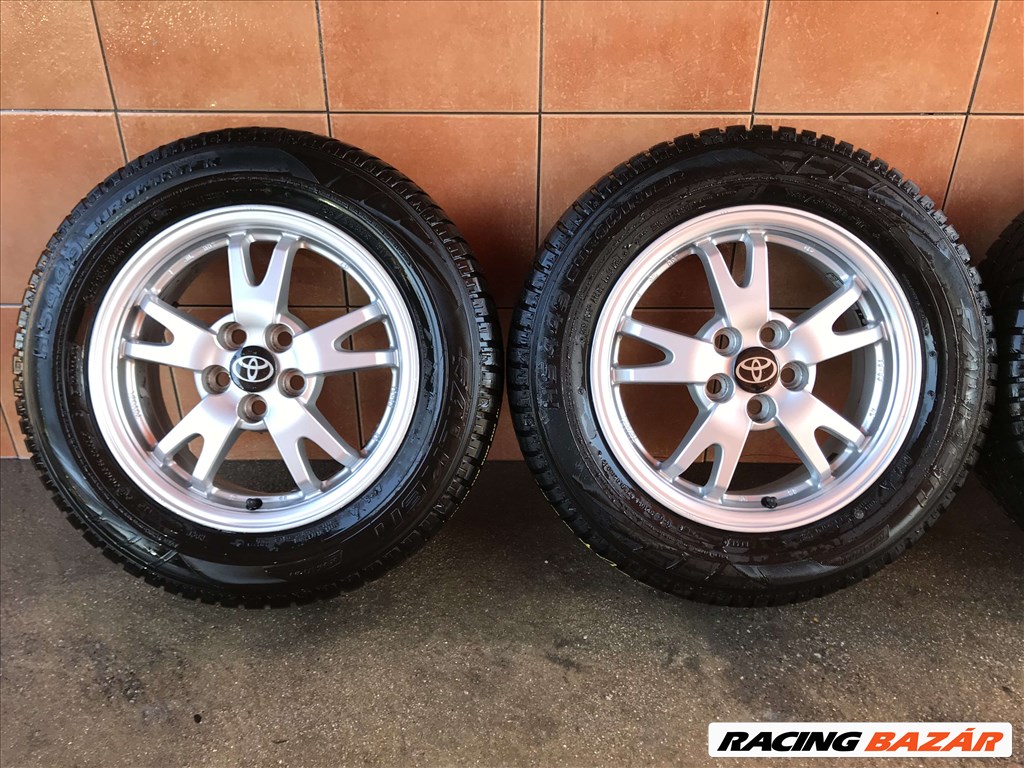  TOYOTA PRIUS 15" ALUFELNI 5X100 TÉLI 195/65R15 GUMIVAL OLCSÓN!!!! 2. kép