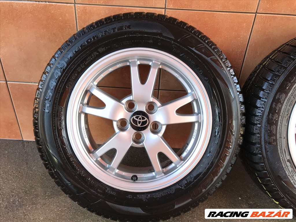  TOYOTA PRIUS 15" ALUFELNI 5X100 TÉLI 195/65R15 GUMIVAL OLCSÓN!!!! 4. kép