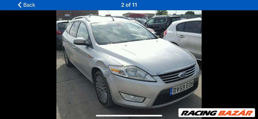 Ford mondeo ajtó csomagtérajtó lámpa lökhárító homlokfal motorháztető zárhíd sarvedő motorburkolat  2. kép