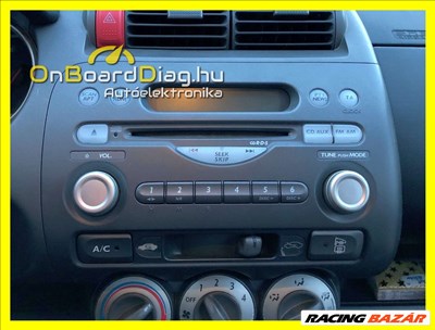 Honda Jazz, Honda City Gyári rádió, fejegység javítás garanciával!
