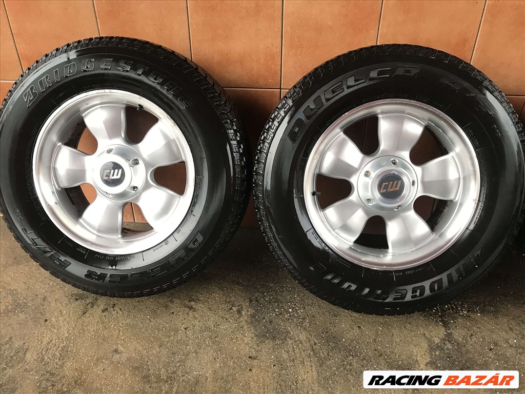 TEREPJÁRÓ 18" ALUFELNI 6X139,7 NÉGYÉVSZAKOS 255/70R18 GUMIVAL OLCSÓN!!! 2. kép