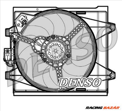 DENSO der09048 Hűtőventillátor - FIAT