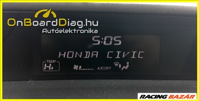 Honda Civic információs kijelző javítás garanciával Helyszínen is!