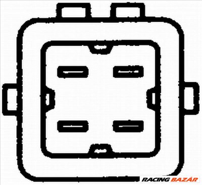 HELLA 6PT009107-541 Hűtővíz hőmérséklet érzékelő - AUDI, VOLKSWAGEN, SEAT, SKODA