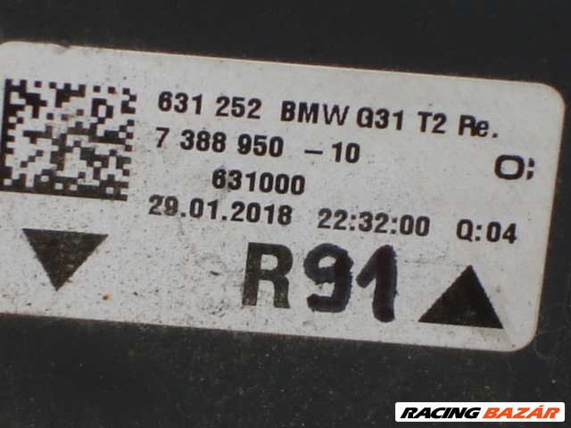 BMW 5-ös  G31 csomagtér ajtó jobb hátsó LED lámpa  7388950 2017-től 5. kép