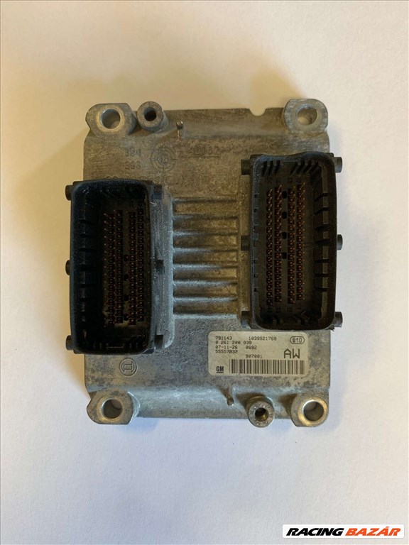 Opel Corsa D bontott motorvezérlő elektronika (AW) 55557932 1. kép