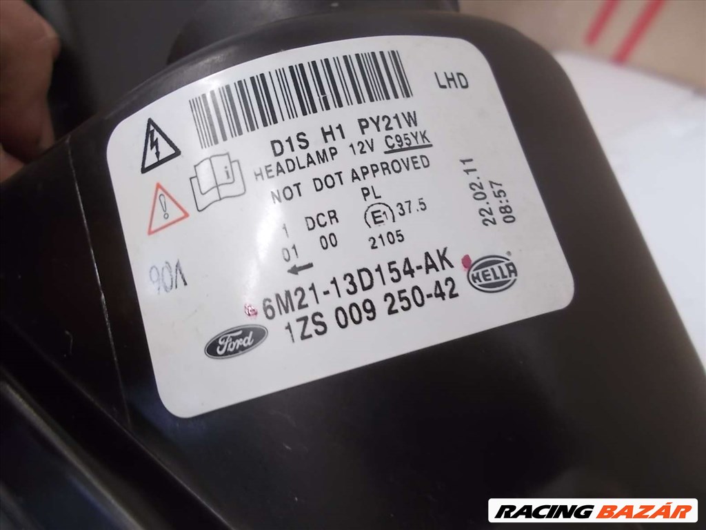FORD GALAXY S-MAX jobb első xenon fényszóró 2006-2015 6M2113D154AK 5. kép