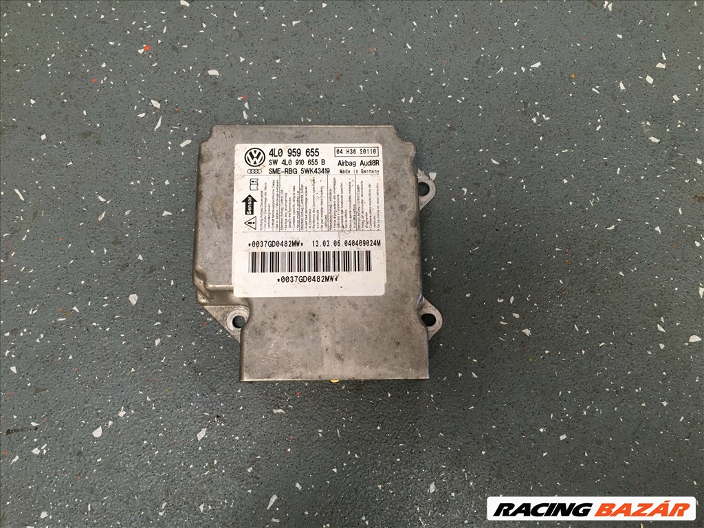 Audi Q7 légzsák indító elektronika  4l0959655 1. kép