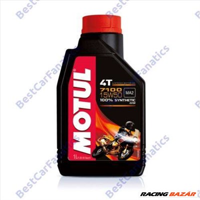 MOTUL 7100 4T 15W-50 1L kiszerelésű 100% szintetikus motorolaj 104298