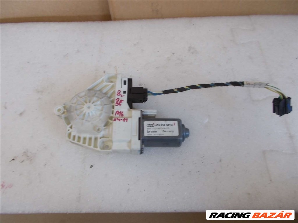 AUDI A6 bal első ablakemelő motor 2004-2011 4F0959801D 1. kép