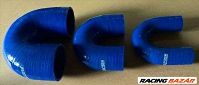 180 fokos idom 100/100 mm hosszú - 35 mm (kék)