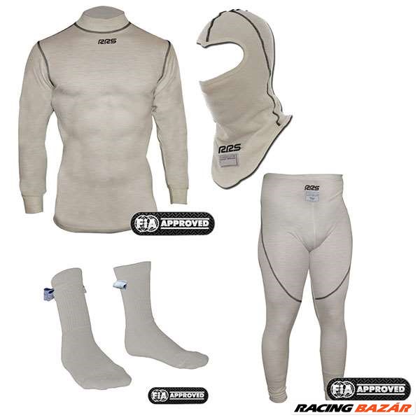 Nomex komplett homológ alsóruházat: maszk+pulóver+nadrág+zokni 1. kép