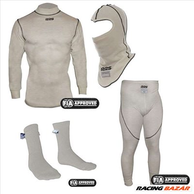 Nomex komplett homológ alsóruházat: maszk+pulóver+nadrág+zokni