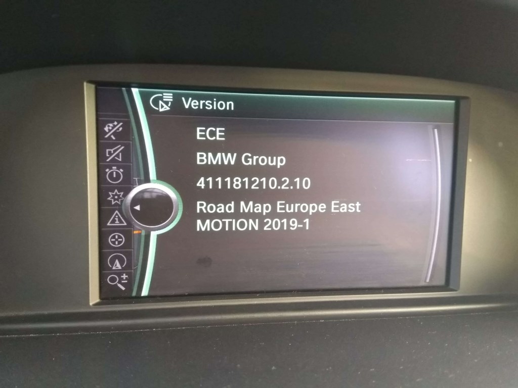 BMW F10 F11 F30 F31 CIC NBT navigáció frissítés Premium Next Move Motion 2024 5. kép