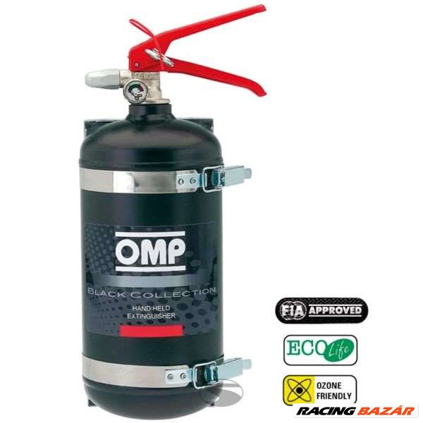 OMP 2,4l Ecolife AFFF töltetű kézi tűzoltó palack tartóval 1. kép