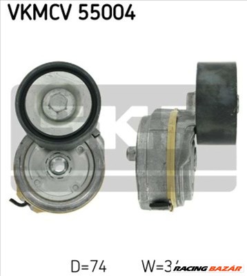 SKF vkmcv55004 Generátor/klíma szíj feszítőgörgő - PEUGEOT, HONDA, VOLVO, VAUXHALL, FORD, CHEVROLET, VOLKSWAGEN