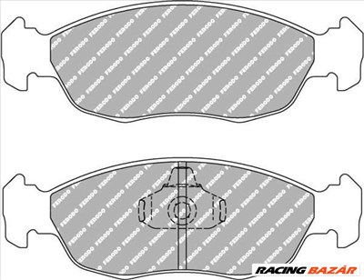 Peugeot 106/306, Citroen Saxo/Xsara Ferodo DS3000 első fékbetét szett FCP876R