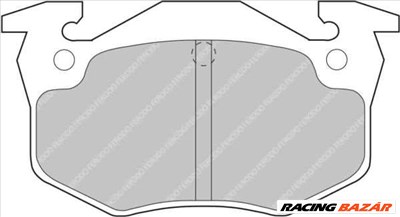 Peugeot 106/306, Citroen Saxo/Xsara Ferodo DS3000 hátsó fékbetét szett FCP558R 