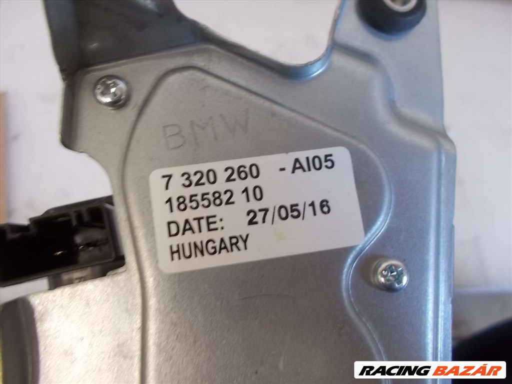 BMW 2-ES F45 Active Tourer hátsó ablaktörlő motor 2014-2020 67637320260 3. kép