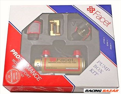 Facet Silver Top Road kisnyomású üzemanyagszivattyú Box Kit 