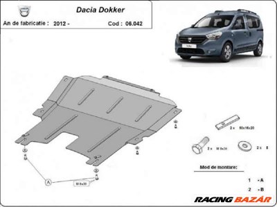 Dacia Dokker motorvédő lemez