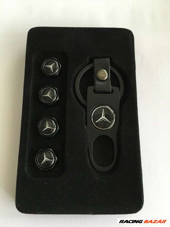Mercedes -hez szelepsapka szett - kulcstartóval. 2. kép
