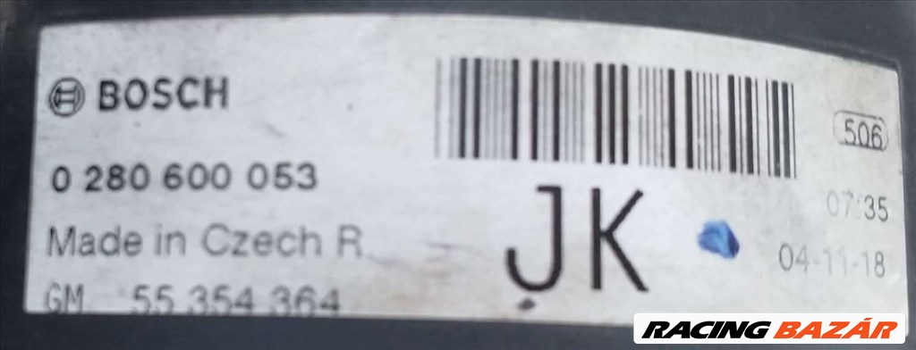 Opel Corsa C 1.2i ,1.4i 16V gyári új szívósor (JK) és fojtószelep 55354364 2. kép