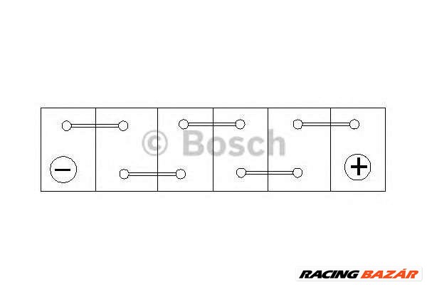 BOSCH 0 092 S50 070 - Indító akkumulátor ALFA ROMEO AUDI BENTLEY BMW CADILLAC CHEVROLET CHRYSLER CIT 1. kép