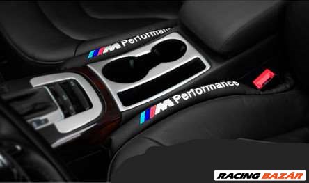 Ülés rés kitöltő bőr BMW -hez - fekete 2. kép
