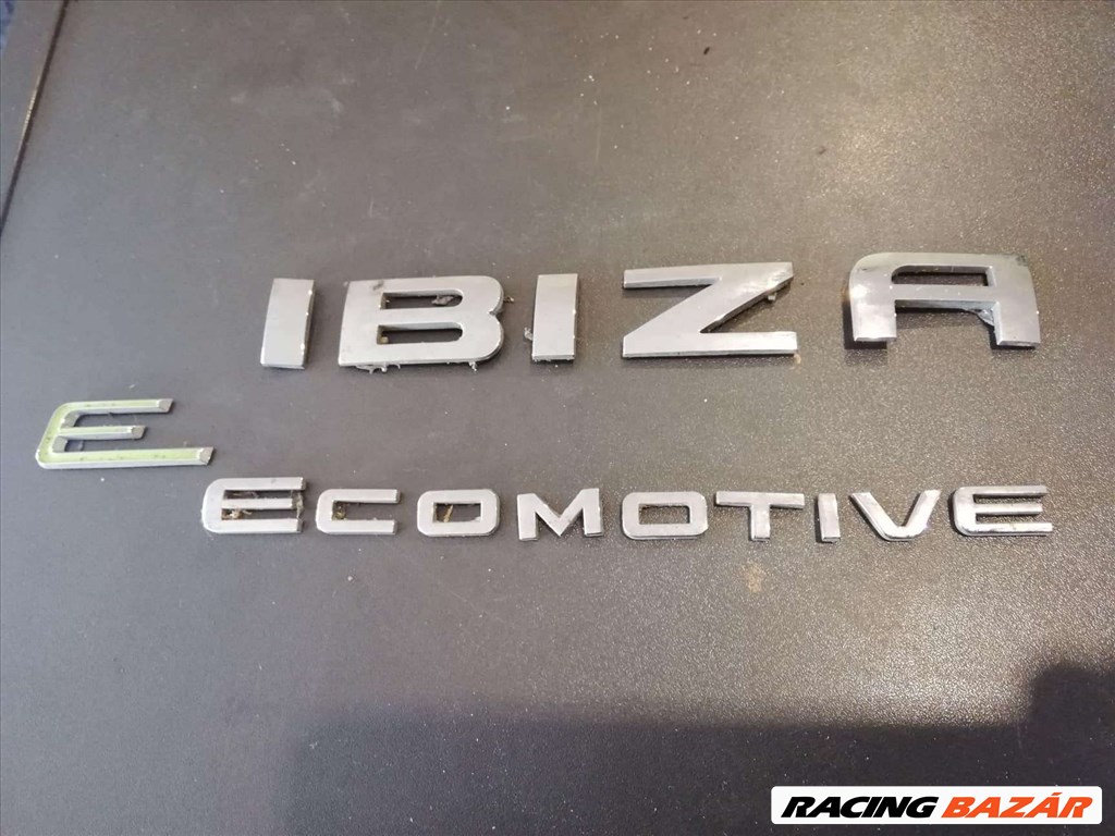 Seat Ibiza jel, betű, embléma felirat Ecomotive 1. kép