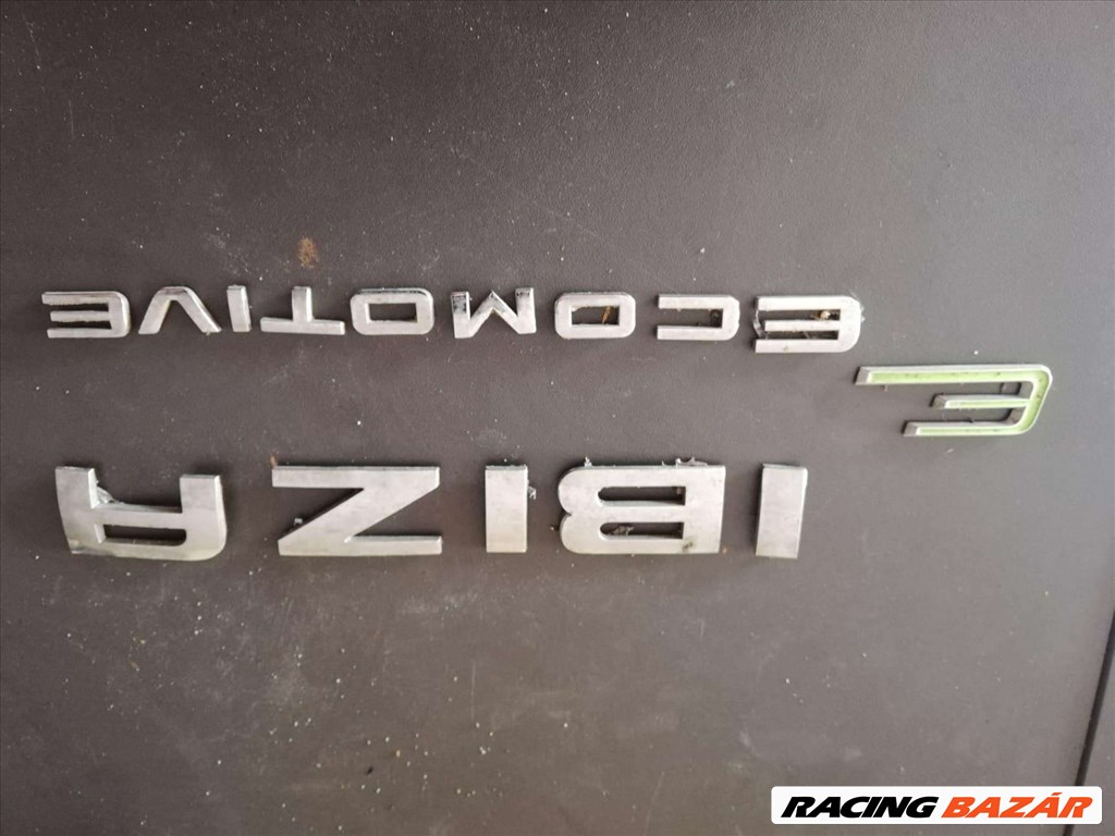 Seat Ibiza jel, betű, embléma felirat Ecomotive 4. kép