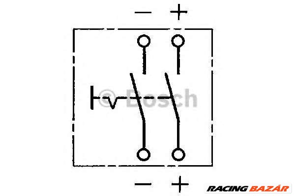 BOSCH 0 341 003 004 - Főkapcsoló, akkumulátor DAF MERCEDES-BENZ 1. kép