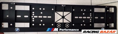BMW -hez M Performance rendszám keret, tartó