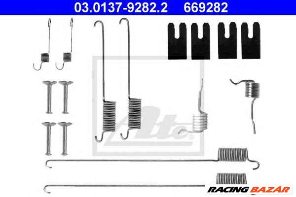 ATE 03.0137-9282.2 - tartozék készlet, fékpofa LAND ROVER 1. kép