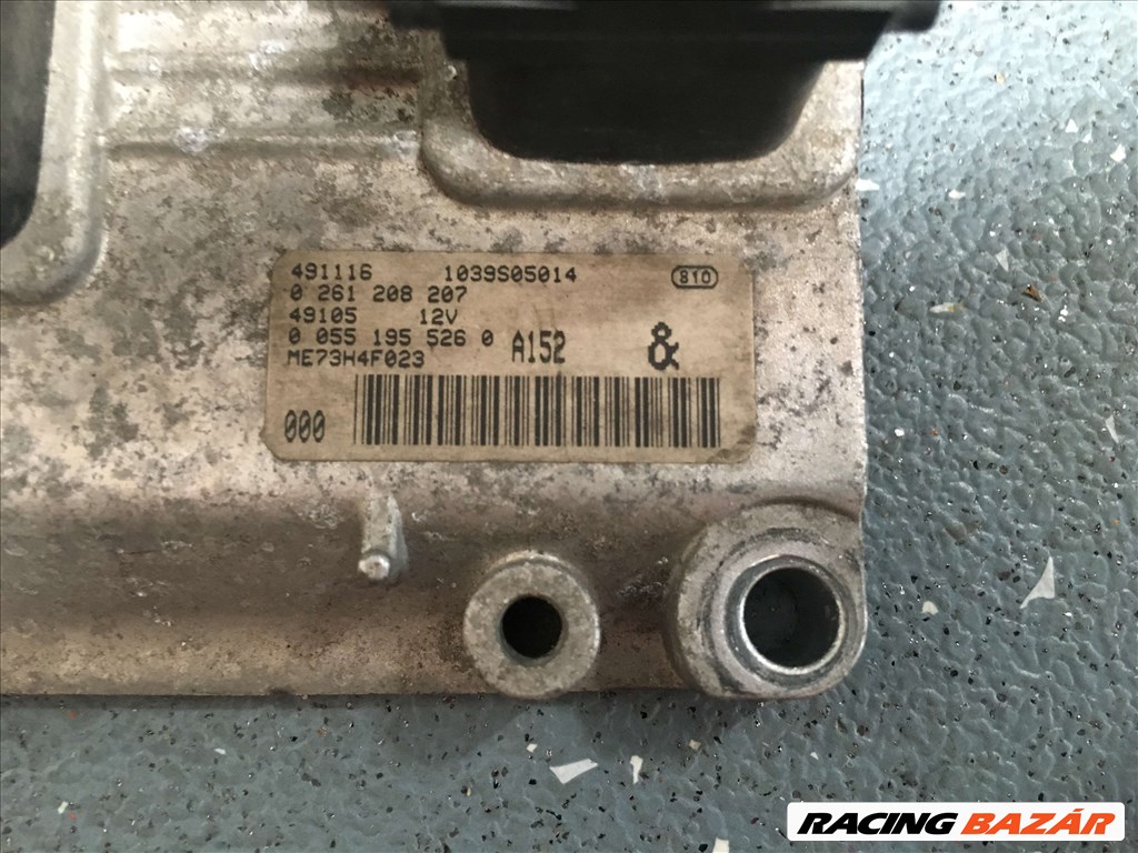 Fiat Grande Punto 1.4i 16v motorvezérlő 0261206207 2. kép