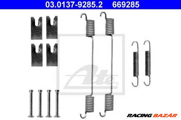 ATE 03.0137-9285.2 - tartozék készlet, fékpofa CITROËN FIAT PEUGEOT PIAGGIO 1. kép