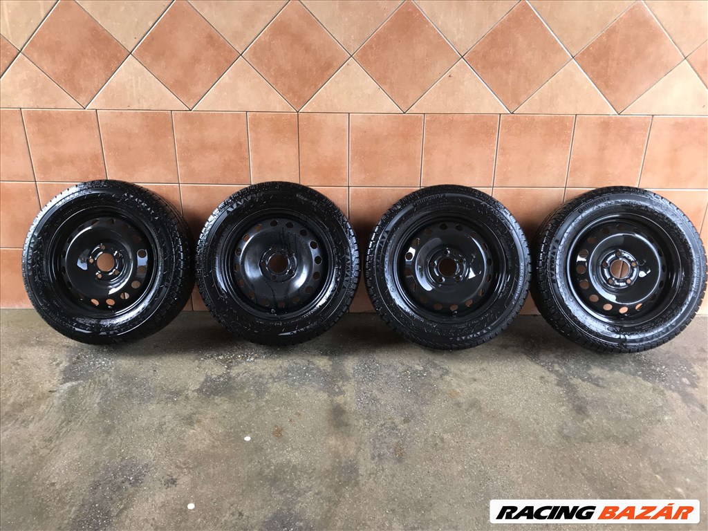  RENAULT TRAFIC 16" LEMEZFELNI 5X118 TÉLI 205/65R16C GUMIVAL OLCSÓN!!!! 1. kép