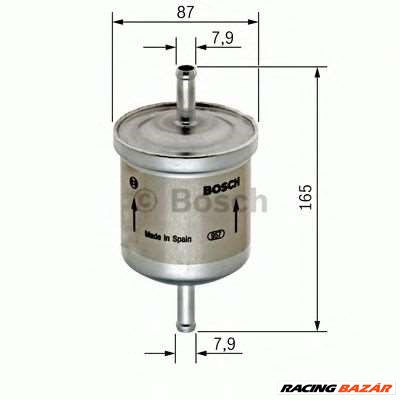 BOSCH 0 450 905 921 - Üzemanyagszűrő VOLVO 1. kép