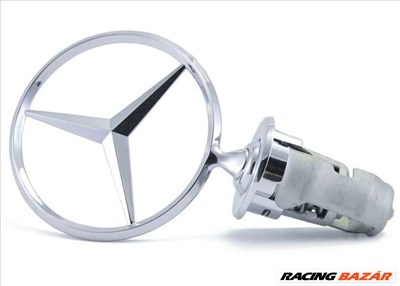 W126 Mercedes -hez csillag motorháztetőre