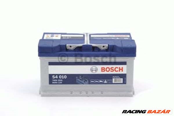 BOSCH 0 092 S40 100 - Indító akkumulátor ALFA ROMEO ALPINA AUDI BMW CHEVROLET CHRYSLER DODGE FORD FO 1. kép