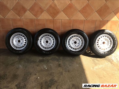  FORD TRANSIT 16" LEMEZFELNI 5X160 TÉLI 235/65R16C GUMIKKAL OLCSÓN!!!