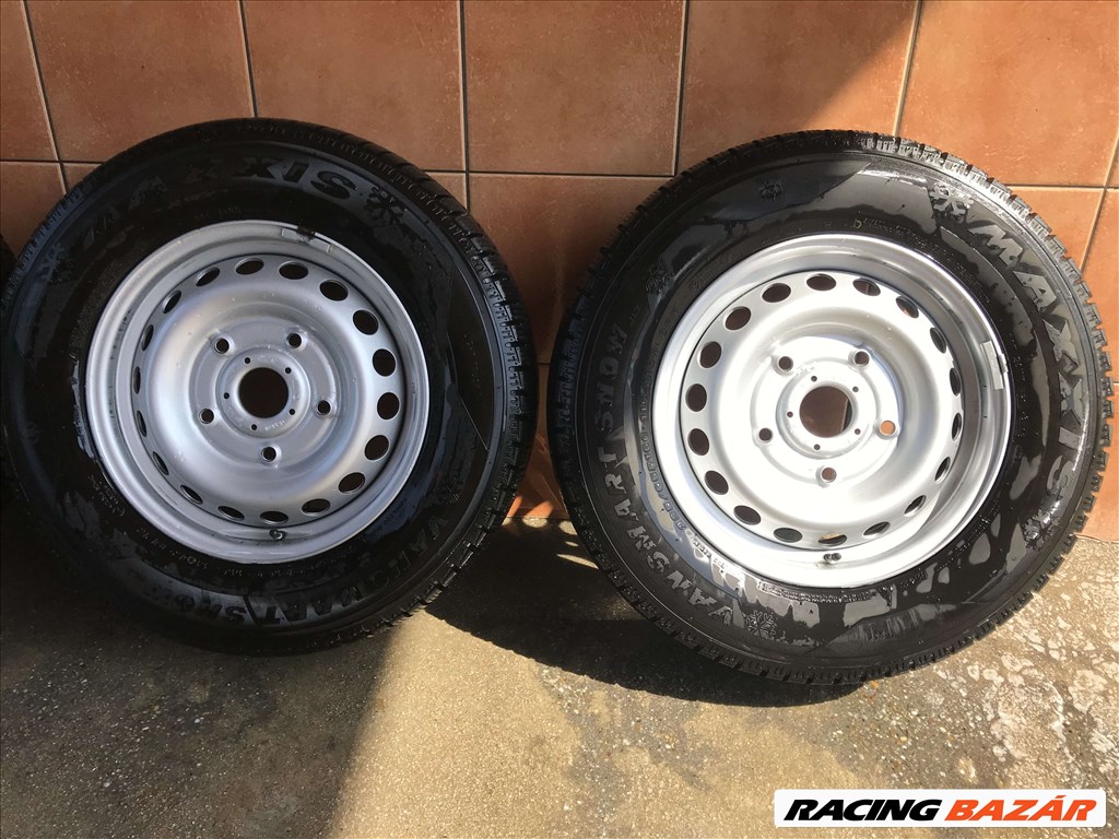  FORD TRANSIT 16" LEMEZFELNI 5X160 TÉLI 235/65R16C GUMIKKAL OLCSÓN!!! 3. kép