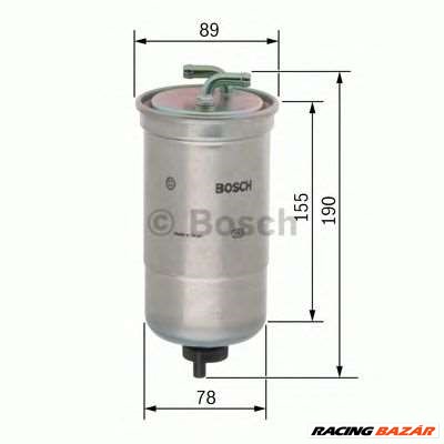 BOSCH 0 450 906 442 - Üzemanyagszűrő HONDA