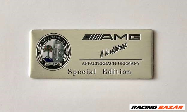 AMG Special edtition dísz plakett / tábla 1. kép