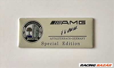 AMG Special edtition dísz plakett / tábla