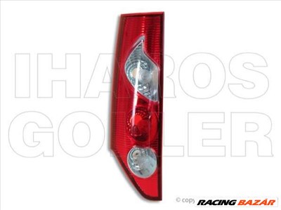 Renault Kangoo 2008-2013 - Hátsó lámpa üres bal (1 hátsó ajtó)